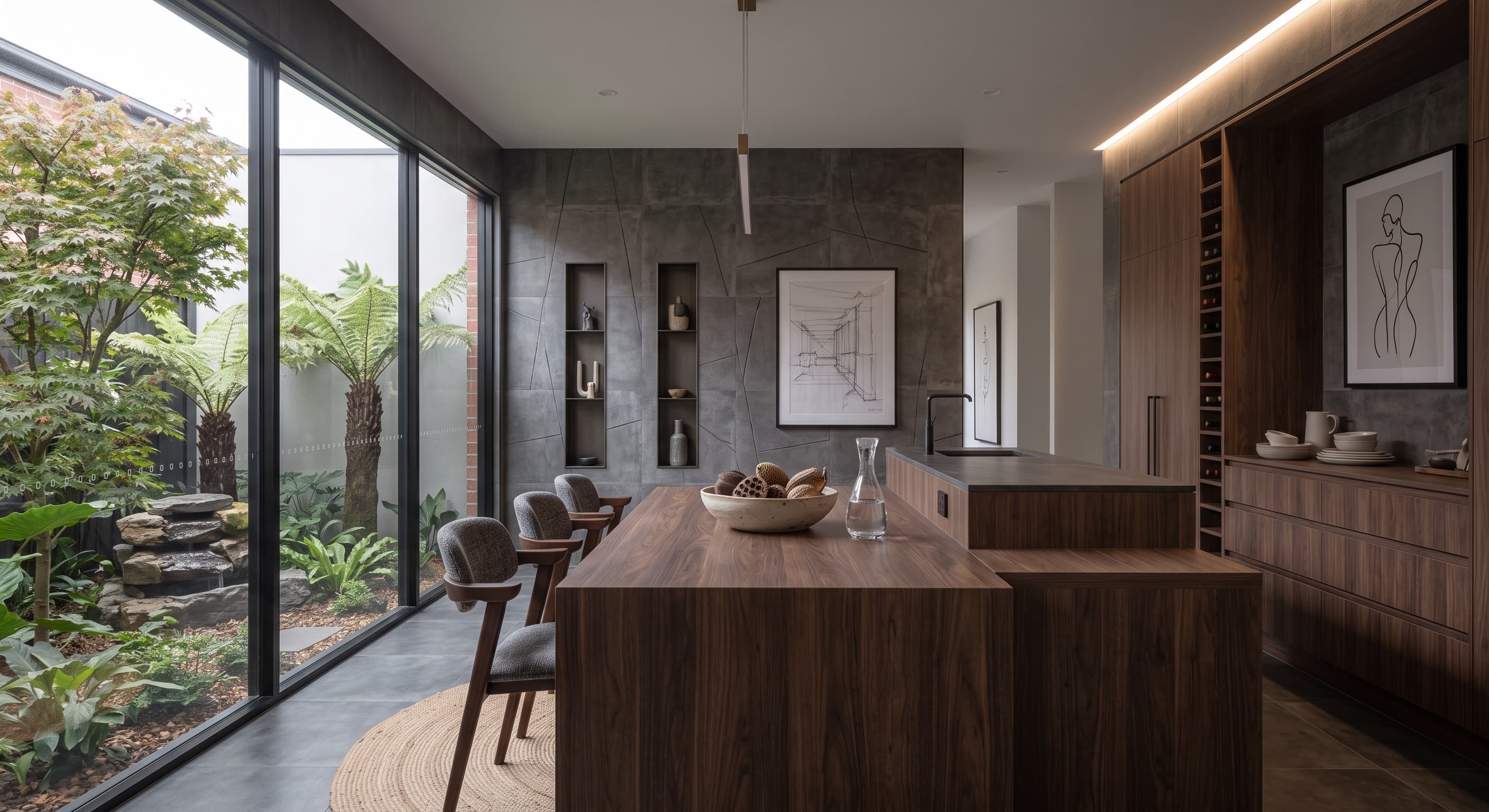 Interior of a finished home ready for move-in